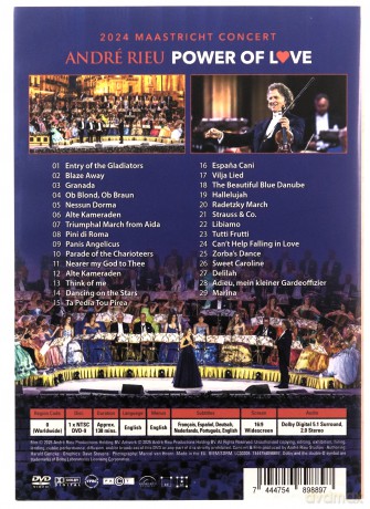 Andre Rieu - Power Of Love [DVD]
