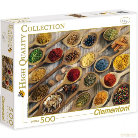 CLEMENTONI 500 EL. Przyprawy [PUZZLE]