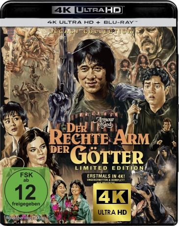 Armour of God - Der rechte Arm der Götter - Legacy Collection LTD. - 4K HDR 2-Disc Limited Edition [Blu-Ray 4K]