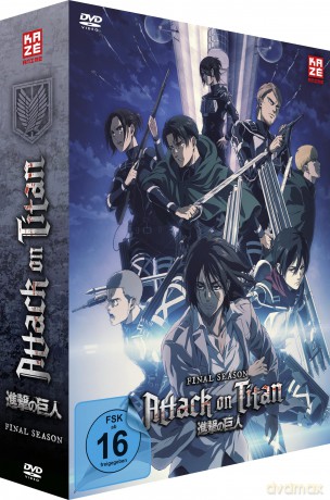 Attack on Titan: Final Season - Staffel 4 - Part 1 - Gesamtausgabe - [DVD]