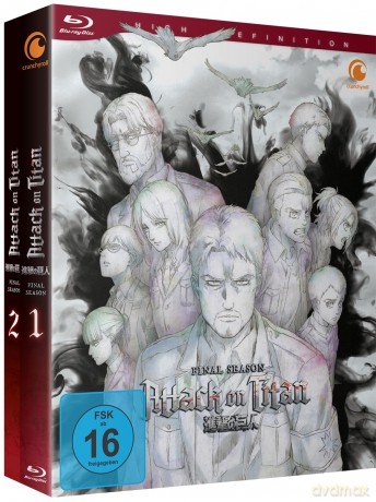 Attack on Titan: Final Season - Staffel 4 - Part 1 - Gesamtausgabe - Bundle - Vol.1-2 - [Blu-Ray]