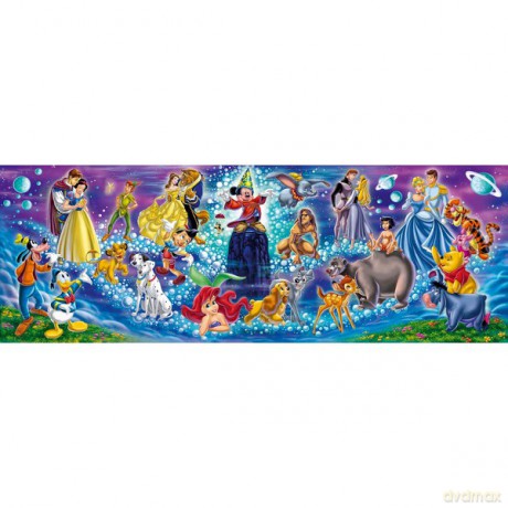 CLEMENTONI 1000 EL. Rodzina Disneya [PUZZLE]