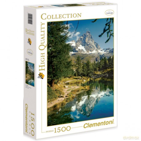 CLEMENTONI 1500 EL. Jezioro W Górach [PUZZLE]