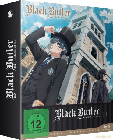 Black Butler: Public School Arc - Staffel 4 - Vol.1 - [Blu-Ray]