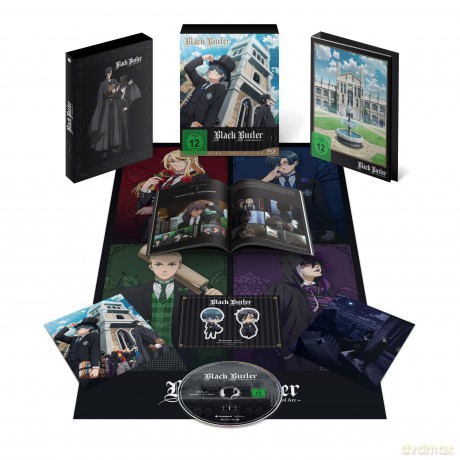 Black Butler: Public School Arc - Staffel 4 - Vol.1 - [Blu-Ray]