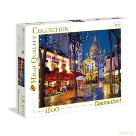 CLEMENTONI 1500 EL. Paryż Montmartre [PUZZLE]
