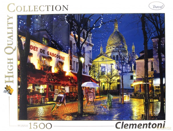 CLEMENTONI 1500 EL. Paryż Montmartre [PUZZLE]