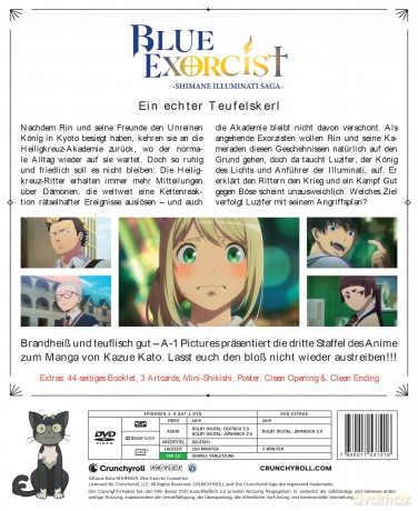 Blue Exorcist: Shimane Illuminati Saga - Staffel 3 - Vol.1 - [DVD]