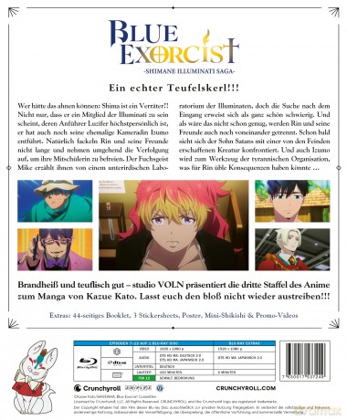 Blue Exorcist: Shimane Illuminati Saga - Staffel 3 - Vol.2 - [Blu-Ray]