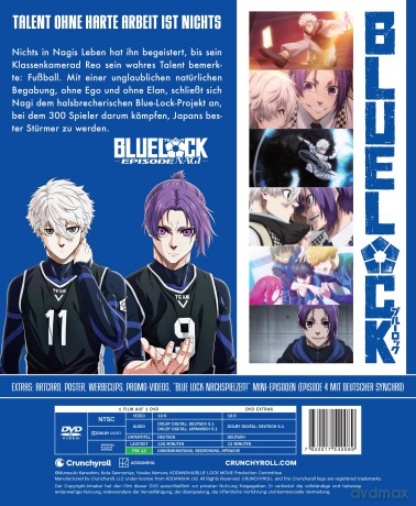 Blue Lock: Der Film - Episode Nagi - [DVD]
