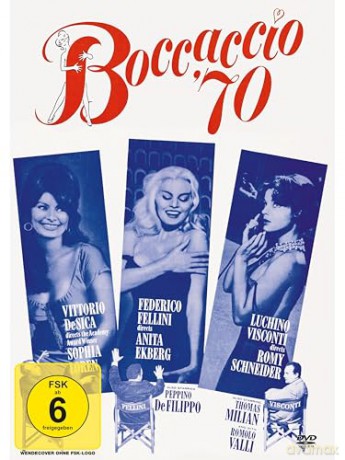 Boccaccio '70 - Italienischer Episodenfilm-Klassiker mit Starregie und preisgekrönten Episoden [DVD]