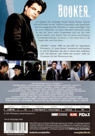 Booker - Die komplette DVD-Box des 21 Jump Street Spin-Offs: 22 fesselnde Episoden voller Spannung und Action, inklusive des Crossover-Highlights "Die Höhle des Löwen" [DVD]