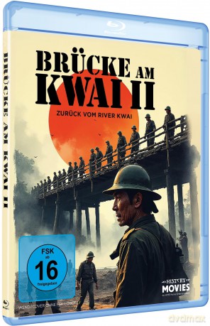 Brücke am Kwai 2 - Spannendes Weltkriegs-Drama über Mut und Überleben - Fesselndes Kriegsdrama nach wahren Ereignissen im Dschungel Südostasiens [DVD]