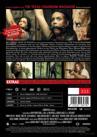 Butcher - Rest in Piece - Mediabook - Cover A - Limited Edition auf 333 Stück [Blu-Ray]