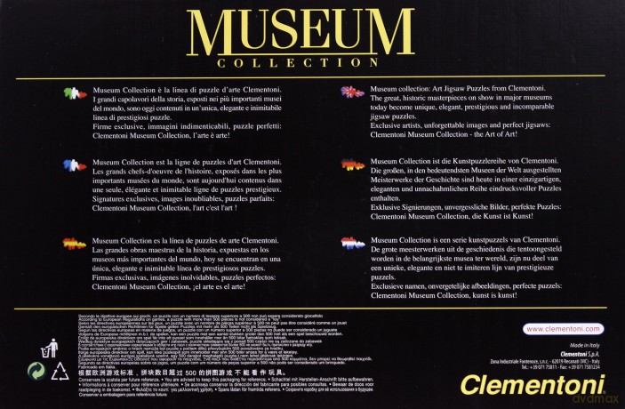 CLEMENTONI 3000 EL. Bal przy Młynie, [PUZZLE]