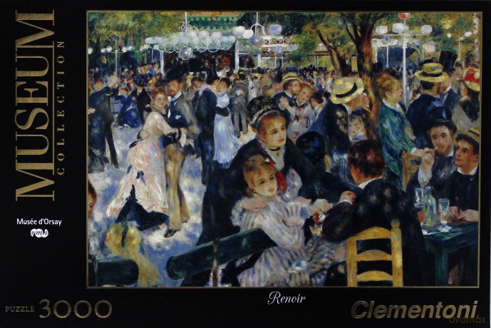 CLEMENTONI 3000 EL. Bal przy Młynie, [PUZZLE]