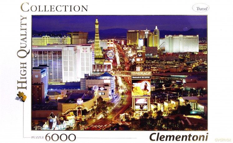 CLEMENTONI 6000 EL. Las Vegas [PUZZLE]
