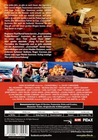 Cannonball - Der Kult Action-Thriller mit David Carradine vom Star Regisseur Paul Bartel [DVD]