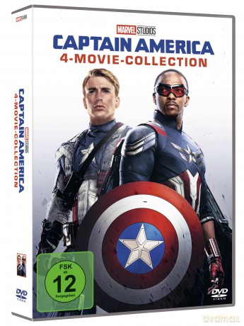 Captain America - 4-Movie-Collection [DVD]