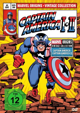 Captain America I+II - Marvel Origins [DVD]