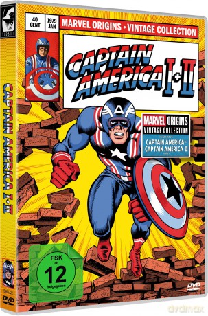 Captain America I+II - Marvel Origins [DVD]