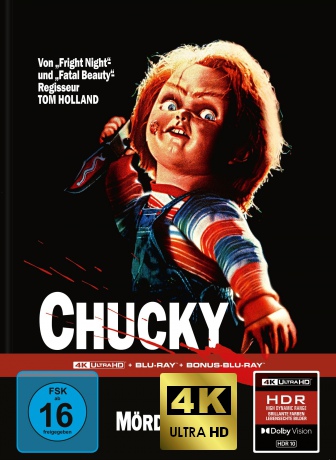 Chucky - Die Mörderpuppe - Limitiertes Mediabook - Cover A [Blu-Ray 4K]