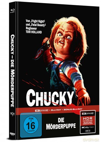 Chucky - Die Mörderpuppe - Limitiertes Mediabook - Cover A [Blu-Ray 4K]