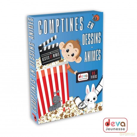Comptines en dessins animés [DVD]