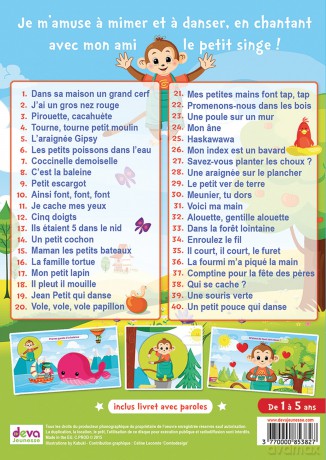 Comptines en dessins animés [DVD]