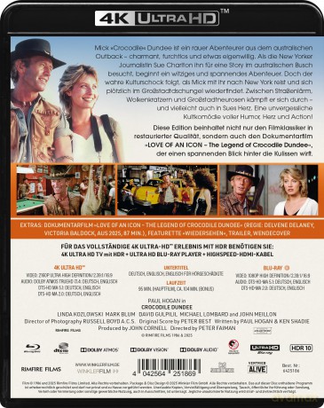 Crocodile Dundee [Blu-Ray 4K]