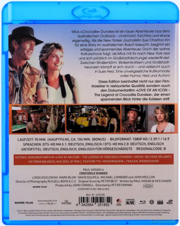 Crocodile Dundee (Krokodyl Dundee) [Blu-Ray]