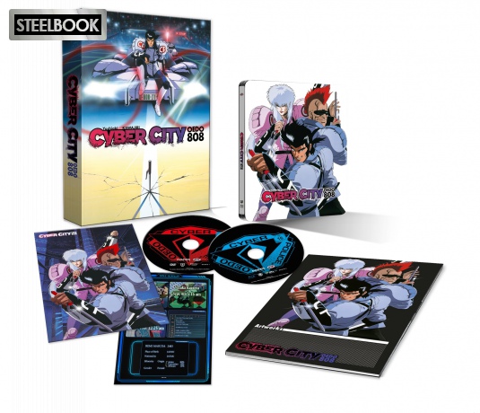 Cyber City Oedo 808 - 3 OVAs [Blu-Ray]