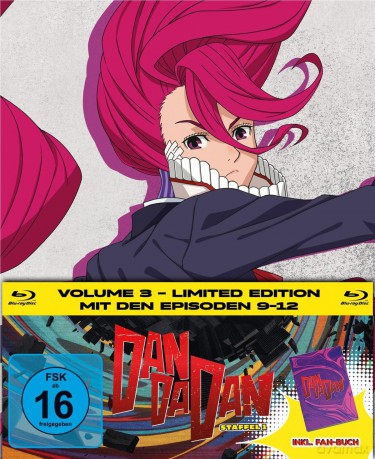 DAN DA DAN - Staffel 1, Volume 3 LTD. - Mit Fan-Buch [Blu-Ray]