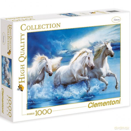 CLEMENTONI 1000 EL.Majestatyczny Ogier [PUZZLE]