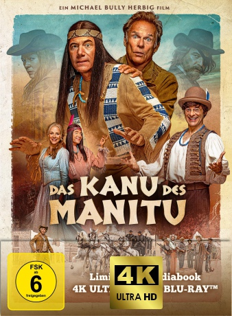 Das Kanu des Manitu - Lim. Mediabook [Blu-Ray 4K]