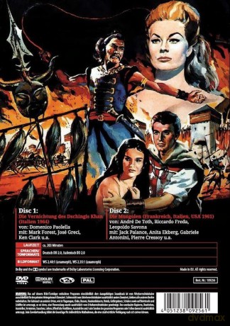 Das Leben des Dschingis Khan Box [DVD]