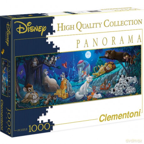 CLEMENTONI 1000 EL. Dobranoc Panorama [PUZZLE]
