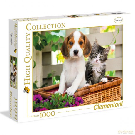 CLEMENTONI 1000 EL. Pies [PUZZLE]
