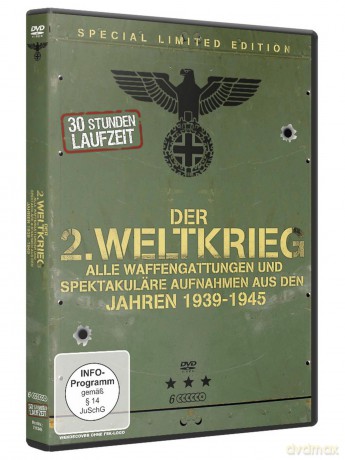 Der 2. Weltkrieg - Alle Waffengattungen und spektakuläre Aufnahmen aus den Jahren 1939 bis 1945 [DVD]