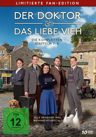 Der Doktor und das liebe Vieh - Die kompletten Staffeln 1-5 LTD. - Die limitierte Fan-Edition inkl. Magnet-Sticker [DVD]