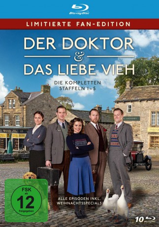 Der Doktor und das liebe Vieh - Die kompletten Staffeln 1-5 LTD. - Die limitierte Fan-Edition inkl. Magnet-Sticker [Blu-Ray]