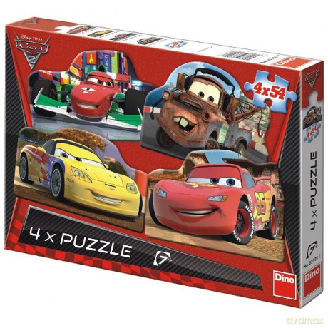 DINO 4x54 EL. Cars 2 [PUZZLE]