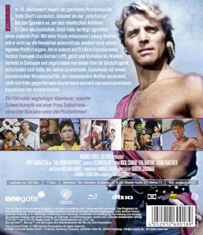 Der rote Korsar [Blu-Ray]