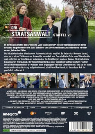 Der Staatsanwalt Staffel 20 [DVD]