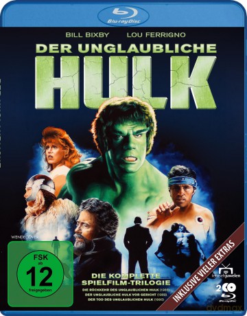 Der unglaubliche Hulk - Die komplette Spielfilm-Trilogie von 1988-1990 plus Extras [Blu-Ray]