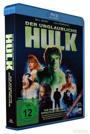 Der unglaubliche Hulk - Die komplette Spielfilm-Trilogie von 1988-1990 plus Extras [Blu-Ray]
