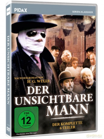 Der unsichtbare Mann - Die komplette 6-teilige Kult BBC Serie nach dem populären Grusel-Roman von H. G. Wells [DVD]