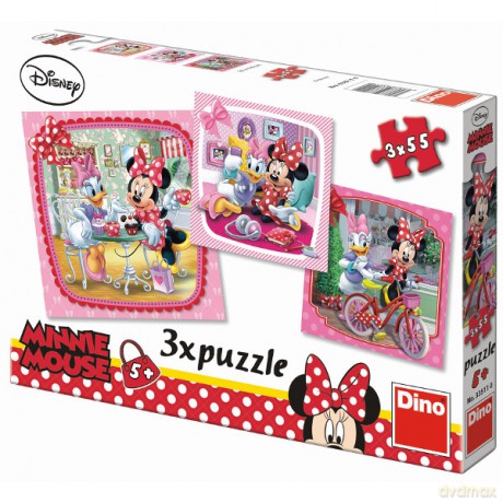DINO 3x55 EL. M. Minnie odwiedza Daisy [PUZZLE]