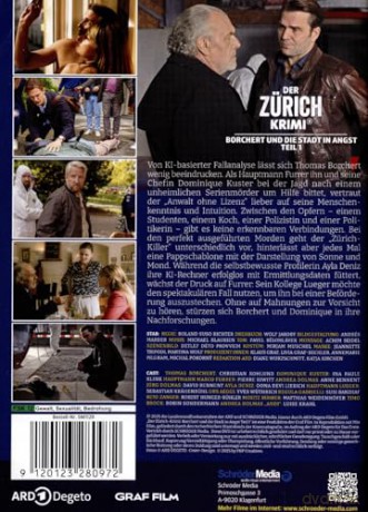 Der Zürich Krimi: Borchert und die Stadt in Angst Teil 1 [DVD]