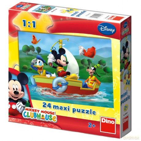 DINO 24 EL. Maxi Myszka Miki [PUZZLE]